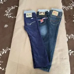 MPS ボトムス　パンツ　長ズボン　コーデュロイ×1 デニム×2 110&120のサムネイル