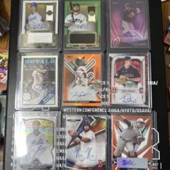 topps finest 直筆サインカードセット