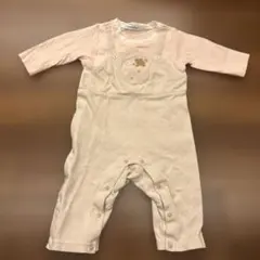 familiar ピンクロンパース 70 カバーオール