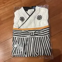 袴ロンパース 男の子 着物 60cm ホワイト