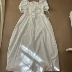 ホワイト ワンピース Mサイズ