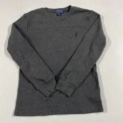 PoloRalphLaurenラルフローレン グレー長袖カットソー130〜140