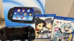 Sony PS Vita 本体 + ゲーム2本セット