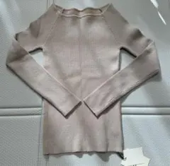 スクエアネックリブニットトップス✳︎GRL