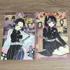 鬼滅の刃20巻　ポストカード　胡蝶しのぶ　栗花落カナヲ