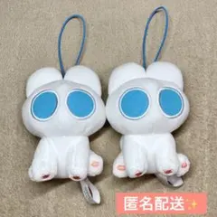 しろろとくろろ マスコット ぬいぐるみ しろろ 2点セット たまきち 猫 ねこ