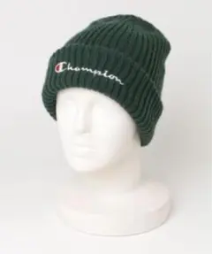 champion 緑　ニットキャップ