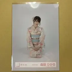 櫻坂46森田ひかる 2025浴衣生写真 ヒキ