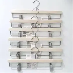 IKEA イケア BUMERANG ブメラング スカートハンガー 6本セットのサムネイル