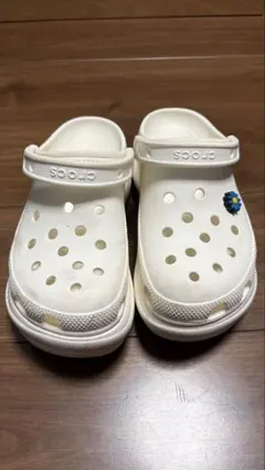 crocs iconic comfort white ベイ クロッグのサムネイル