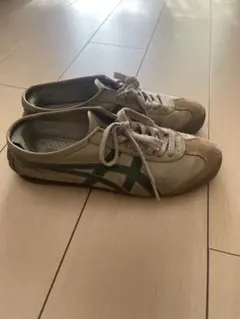 Onitsuka Tiger Mexico 66 スニーカー ベージュ/グリーン