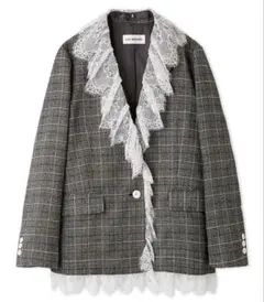 LILY BROWNリリーブラウン 2wayヴィンテージライクレースジャケット