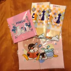 住友生命　PINGU 2026 ニューイヤータオル＆ハンドタオル　4枚セット