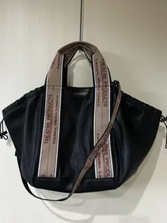美品　シアタープロダクツ マルチウェイ　ジャガードテープバッグ　ブラック