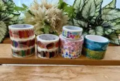 【週末限定値下げ】中古マスキングテープまとめ売りワールドクラフト他10本セット