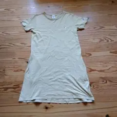 Champion 半袖ワンピース 160 ベージュ