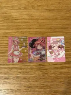 カラフルピーチ　のあさん　カードまとめ売り　ポテチ　ウエハース　レアあり