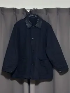 【COMOLI】デニムレザーワークジャケット 25AW サイズ2