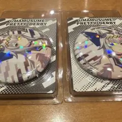 ウマ娘 ブリスター缶バッジ Vol.4 CyConveni エアシャカール 2点