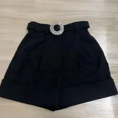 miumiu ベルト付きショートパンツ ブラック 2026年最新】MIU MIU レディース ショートパンツ・ハーフパンツの人気