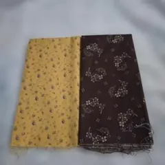 花柄 カットクロス 2枚セット