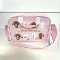 サンリオ シュガーバニーズ スパバッグ ビニール バッグ ピンクのサムネイル