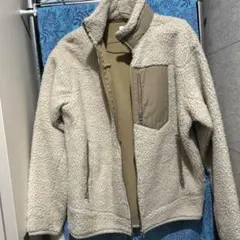 Coen クリーム色 フリースジャケット