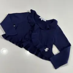 美品　ボレロ　ネイビー