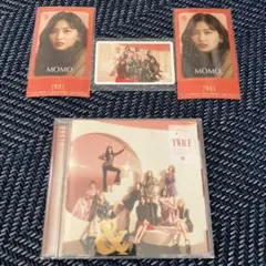 「& TWICE」トレカ・MOMO ICステッカー付き