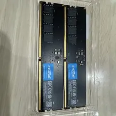 DDR5 32GB 16*2本 Crucial 動作確認済み - メルカリ