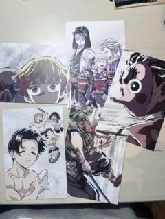 鬼滅の刃 全集中展ポストカードセット 5枚