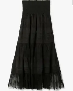 FRAY I.D フレイ アイディー　2wayシフォンレースベアスカート