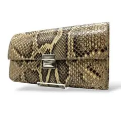 isola アイソラ 長財布 ダイヤモンドパイソン 二つ折り 本革 2423のサムネイル