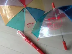 カープ　応援　ミニ傘　来場者プレゼント　カラフル応援用傘