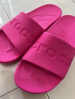 crocs /クロックススポーツサンダル M 6 / W 8 ピンク 24.0