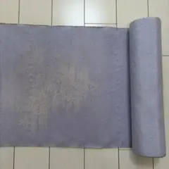 ■T3866■未使用品■正絹■紫水晶色　風景柄　紬　訪問着　反物　一反