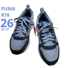 PUMA プーマ R78 マルチカラー スニーカー 26cm グレー 新品未使用