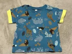 バースデイ　しまむら　動物柄 Tシャツ 80cm