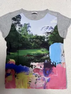 Paul Smith nihon 風景のグラフィックプリントTシャツのサムネイル