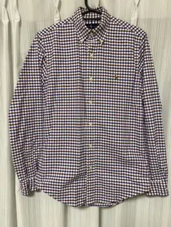 ポロラルフローレン チェック柄 ボタンダウンシャツ