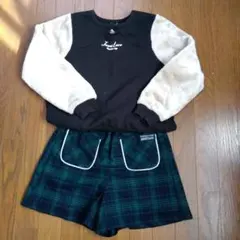 Jerry Love スウェットシャツとショートパンツセット