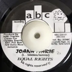 [ EQUAL RIGHTS ] JOANA MARIE / TONY REBE