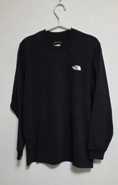 美品　THE NORTH FACE ブラック ロングスリーブTシャツ