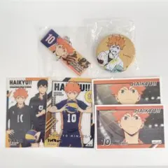 ハイキュー 日向翔陽 紙類 缶バッジ ストラップ まとめ売り