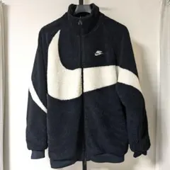 【希少・初期ロット】NIKE BIG SWOOSH リバーシブル ボア ネイビー