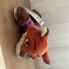 新品　ディズニー　ズートピア　肩のせ　ぬいぐるみ　くっつき　ニック　ジュディ