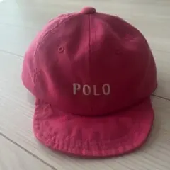Polo ピンク キャップ　48センチから50センチ