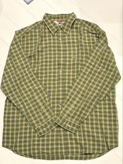 古着　The North Face 00s チェック柄シャツ Lサイズ