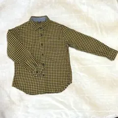 キッズ 長袖チェックシャツ 130cm