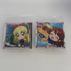 にふぉるめーしょんアイカツ！シールウエハース 星宮いちご 紫吹蘭